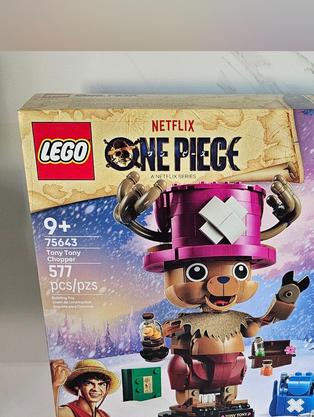 LEGO One Piece Tony Tony Chopper 75643 577 Pieces NIB